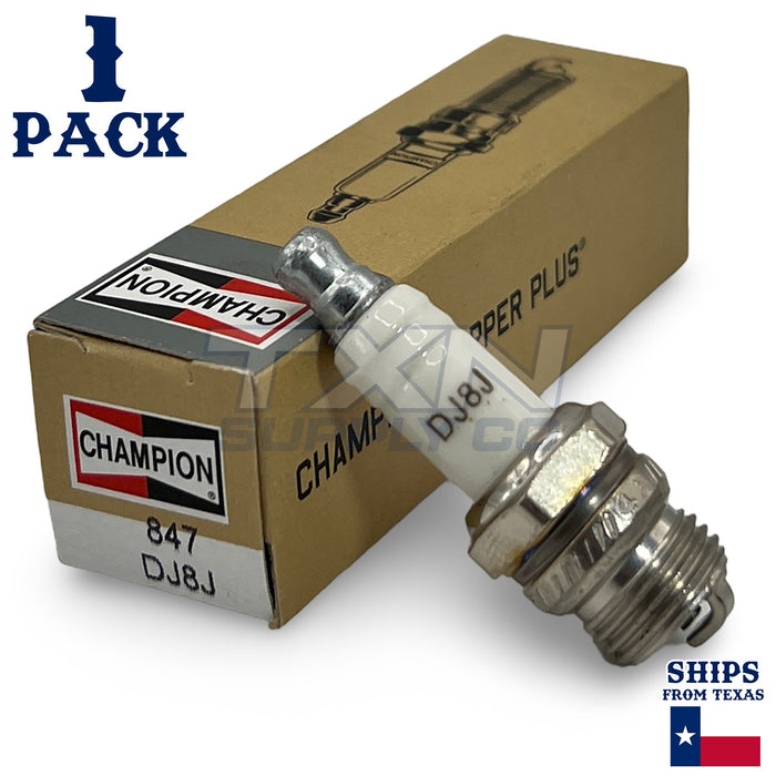 Champion Copper Plus Small Engine 847 Spark Plug (Carton of 1) - DJ8J