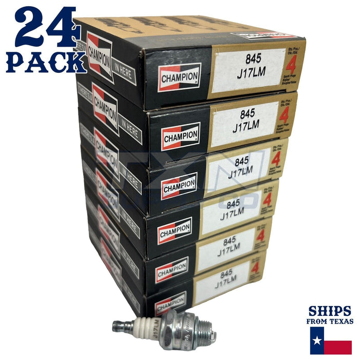 Champion 845 Copper Plus Spark Plug J17LM - 24 Pack