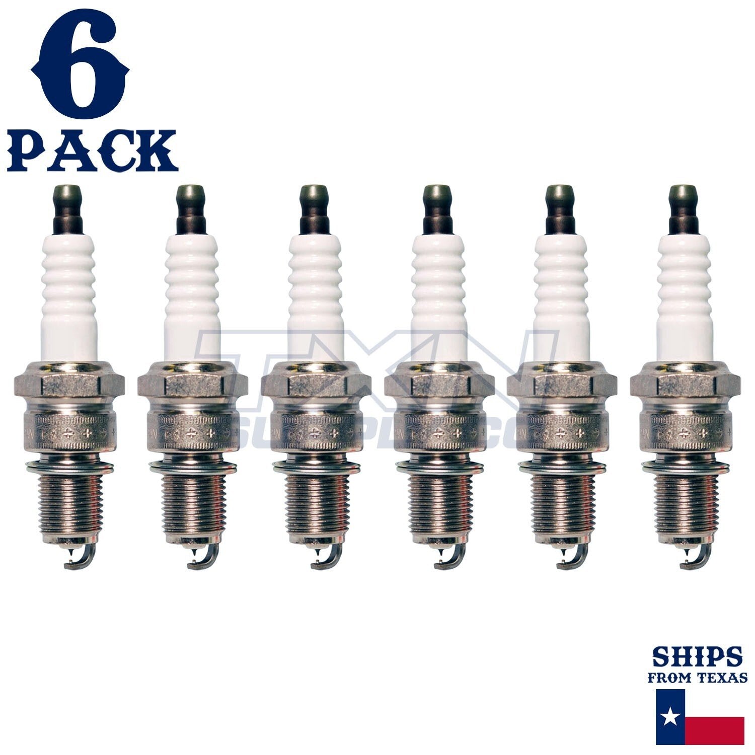 6 Pack Denso 4709 Iridium TT Spark Plugs IW20TT ps
