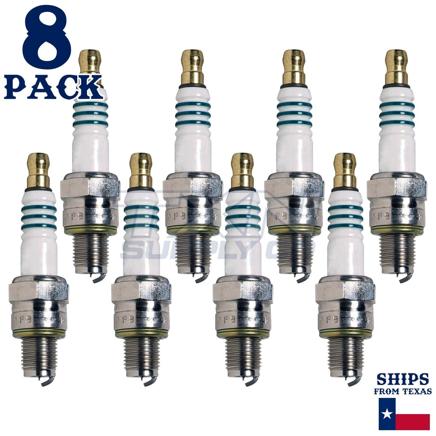 8 Pack Denso 5386 Iridium Power Spark Plugs IUF31A ps