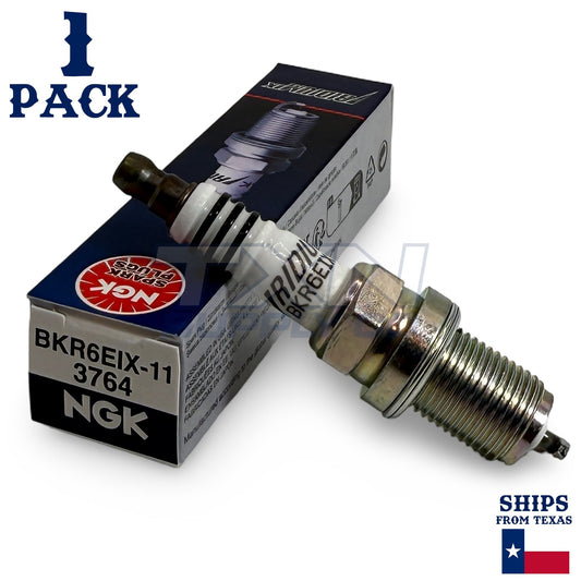 1 Pack NGK Iridium IX 3764 Spark Plugs BKR6EIX-11 ps
