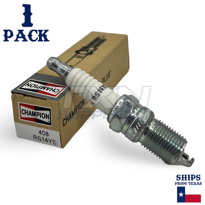 Champion 408 Spark Plug RS14YC - 1 Pack