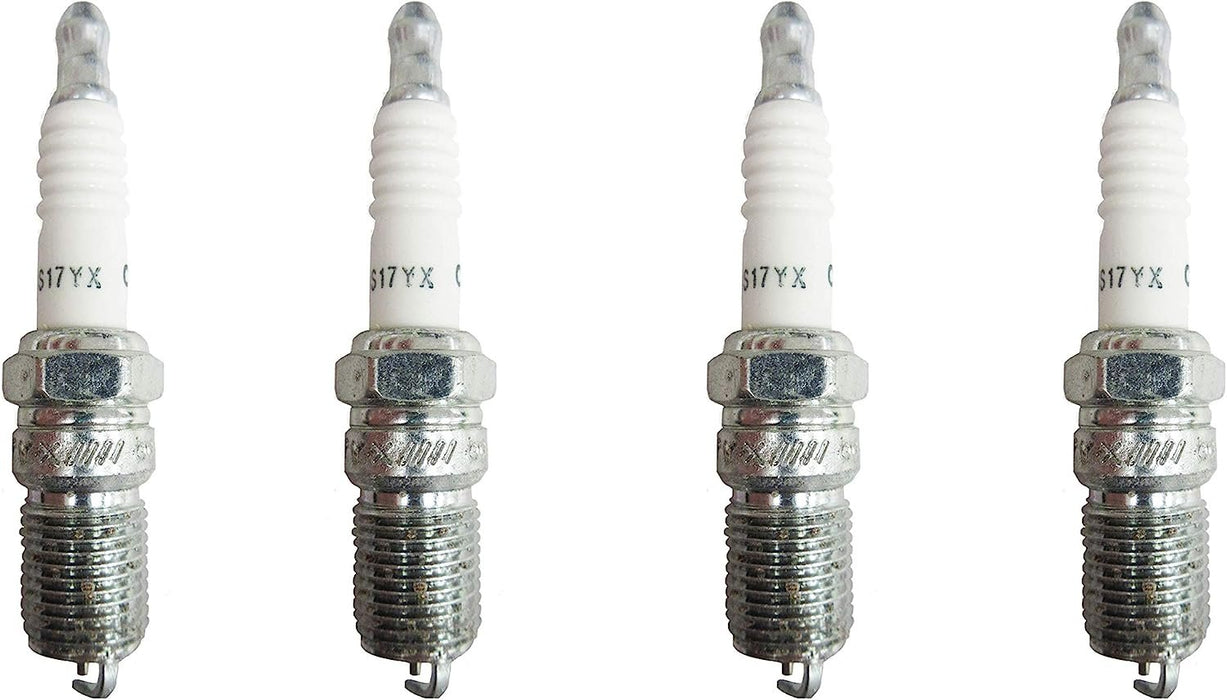 Champion 909 Copper Plus Spark Plug RS17YX - 4 Pack - For Cummins 167027299 Onan