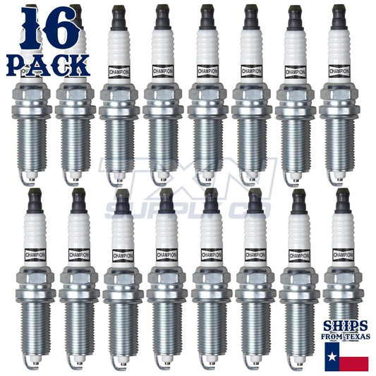 16 Pack Champion Copper Plus Spark Plugs for 2014-2020 Ram 5500 6.4L V8