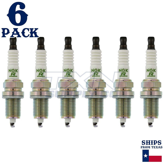 6 Pack NGK V-Power 2262 Spark Plugs ZFR5F-11 ps