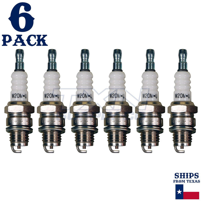 6 Pack Denso 6022 Standard Spark Plugs W20M-U ps