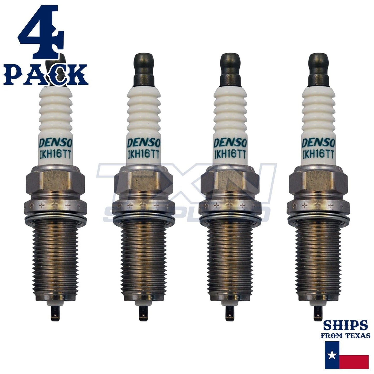 4 Pack Denso 4703 Iridium TT Spark Plugs IKH16TT ps