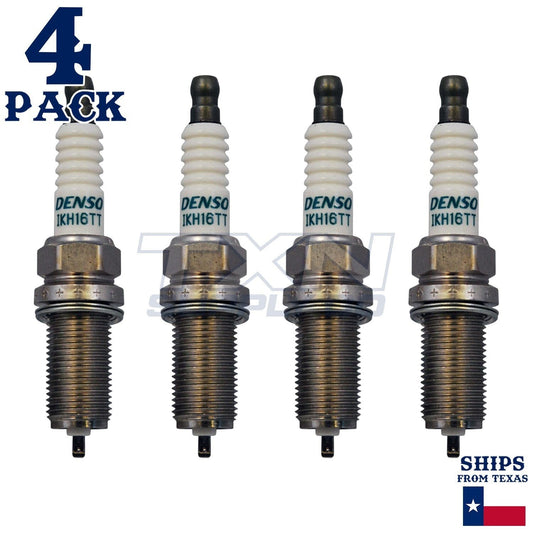 4 Pack Denso 4703 Iridium TT Spark Plugs IKH16TT ps