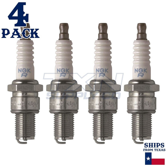4 Pack NGK 3961 Spark Plugs BR8ES SOLID ps