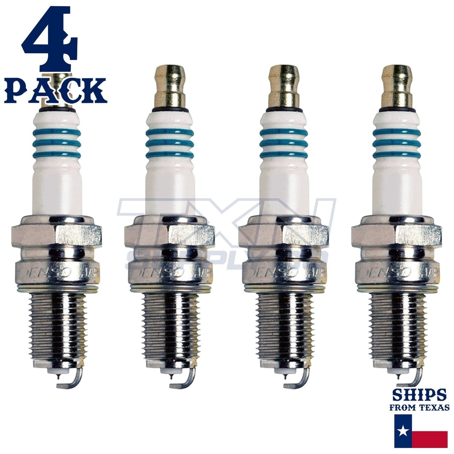 4 Pack Denso 5376 Iridium Power Spark Plugs IX24B ps