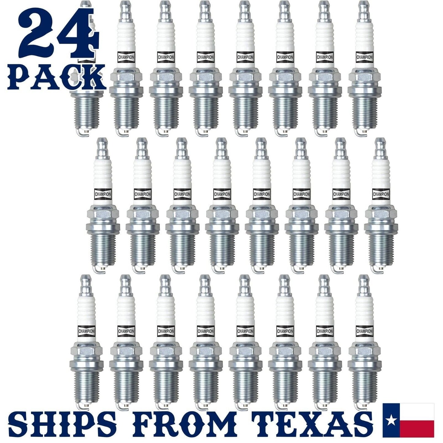 (24) Champion RC12YC Copper Plus 71 Small Engine Spark Plug - 24 Spark Plugs