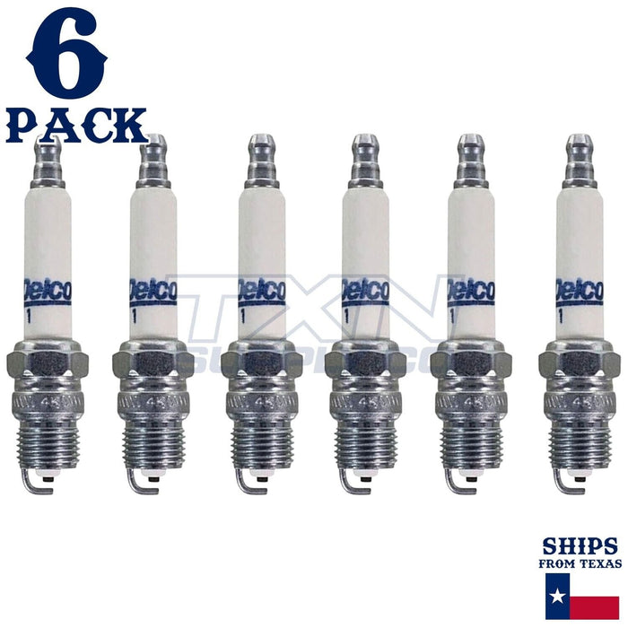 6 Pack GM ACDelco #1 RAPIDFIRE Platinum Spark Plugs ps