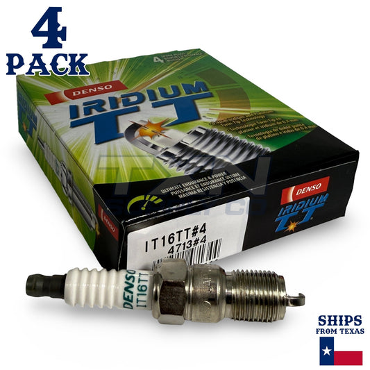 4 Pack Denso 4713 Iridium TT Spark Plugs IT16TT ps