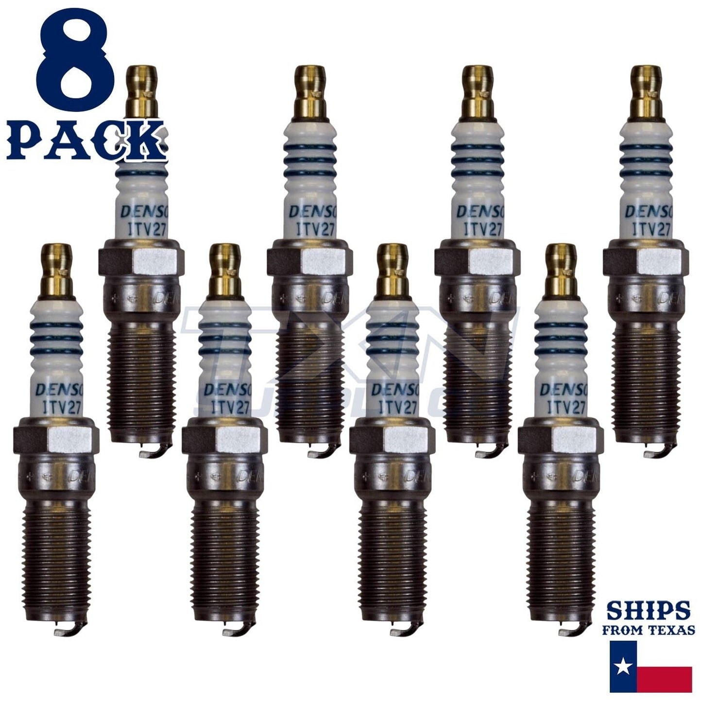 8 Pack Denso 5342 Iridium Power Spark Plugs ITV27 ps
