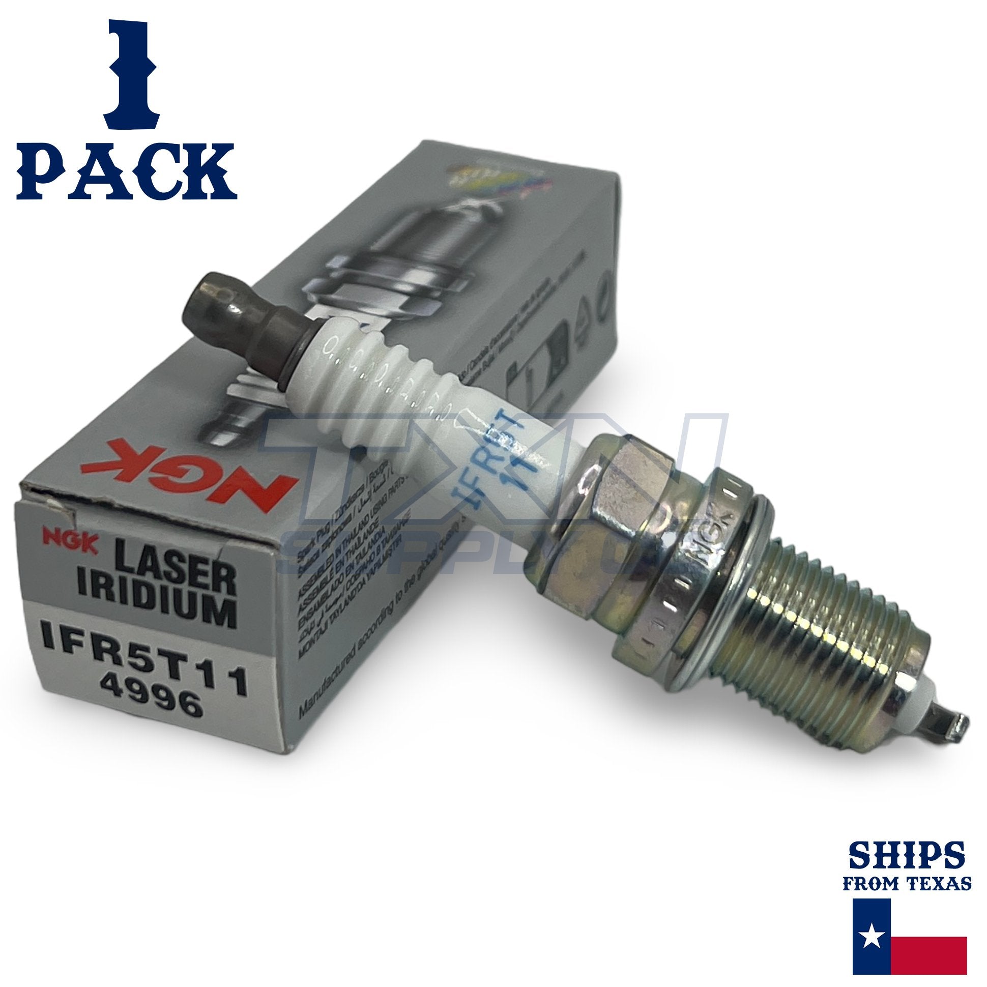 1 Pack NGK V-Power 4996 Spark Plugs IFR5T11 ps