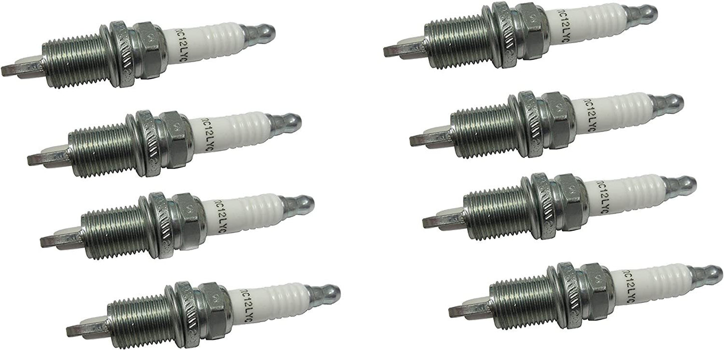 Champion 412 Copper Plus Spark Plug RC12LYC - 8 Pack