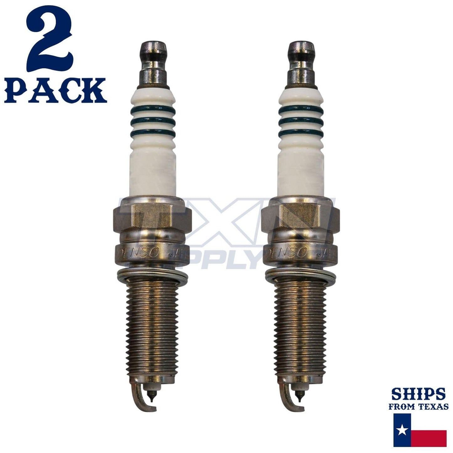 2 Pack Denso 5356 Iridium Power Spark Plugs IXUH22I ps