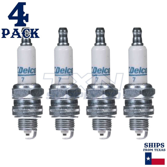 4 Pack GM ACDelco #7 RAPIDFIRE Platinum Spark Plugs 19360569