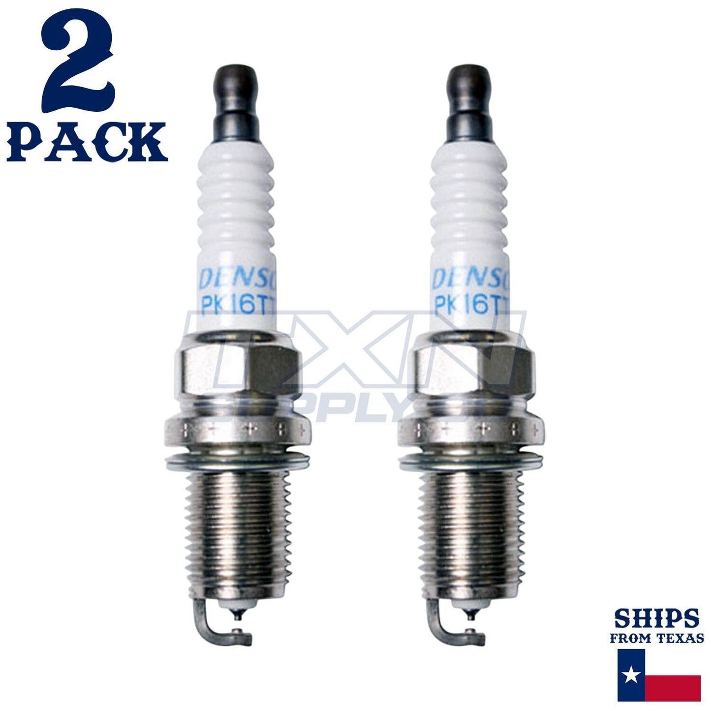 2 Pack Denso 4503 Platinum TT Spark Plugs PK16TT ps