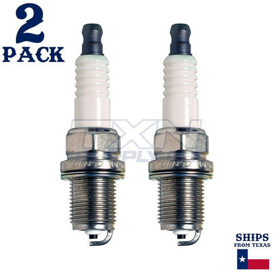 2 Pack Denso 3122 U-Groove Spark Plugs K20R-U ps