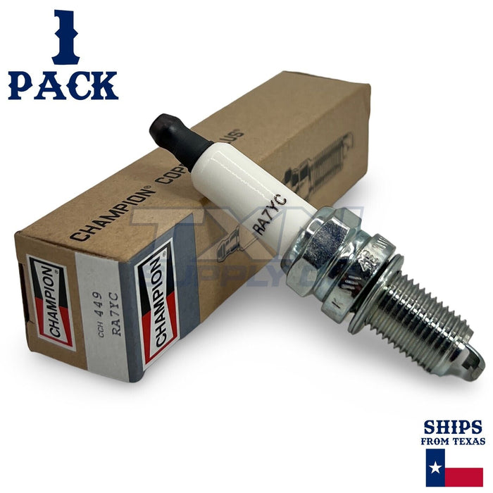 Champion 449 Copper Plus Spark Plug RA7YC - 1 Pack