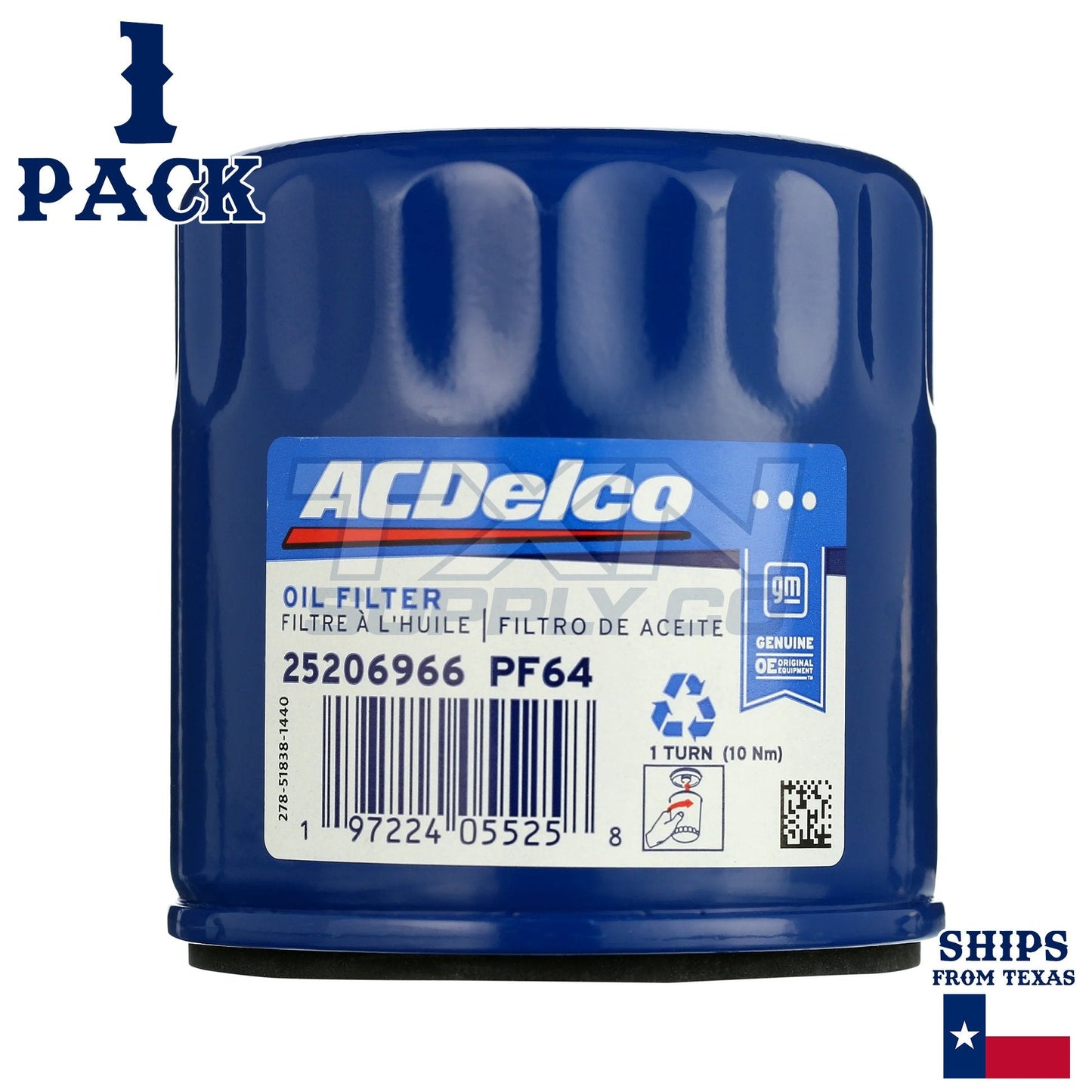 ACDelco Professional PF64F Engine Oil Filter