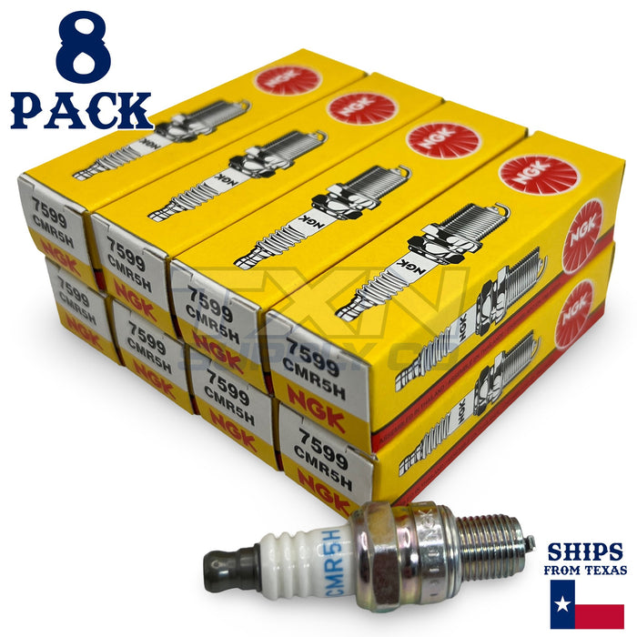 NGK 7599 Spark Plug CMR5H - 8 Pack