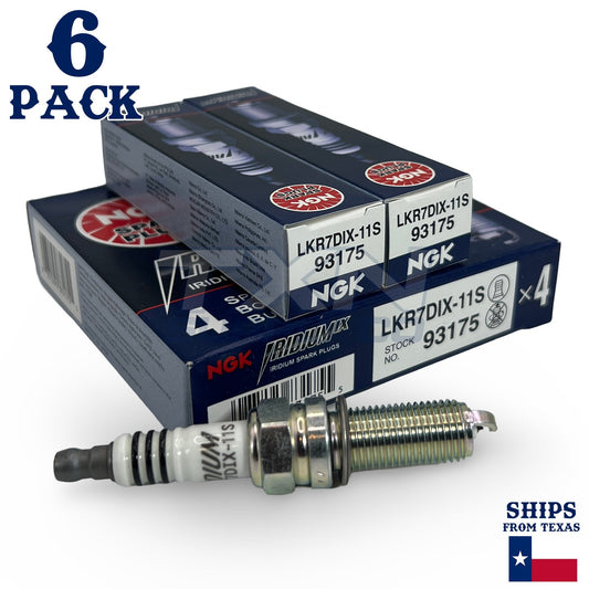 6 Pack NGK Iridium IX Spark Plugs 2012-2020 For Dodge Charger V6 3.6L ps