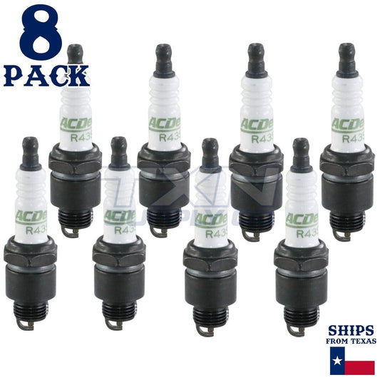 8 Pack Genuine GM ACDelco Spark Plugs R43S ps