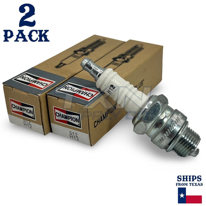 Champion 512 Copper Plus Spark Plug H12 - 2 Pack