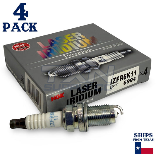 4 Pack NGK Laser Iridium Spark Plugs 2006-2010 for Acura CSX 2.0L L4 ps