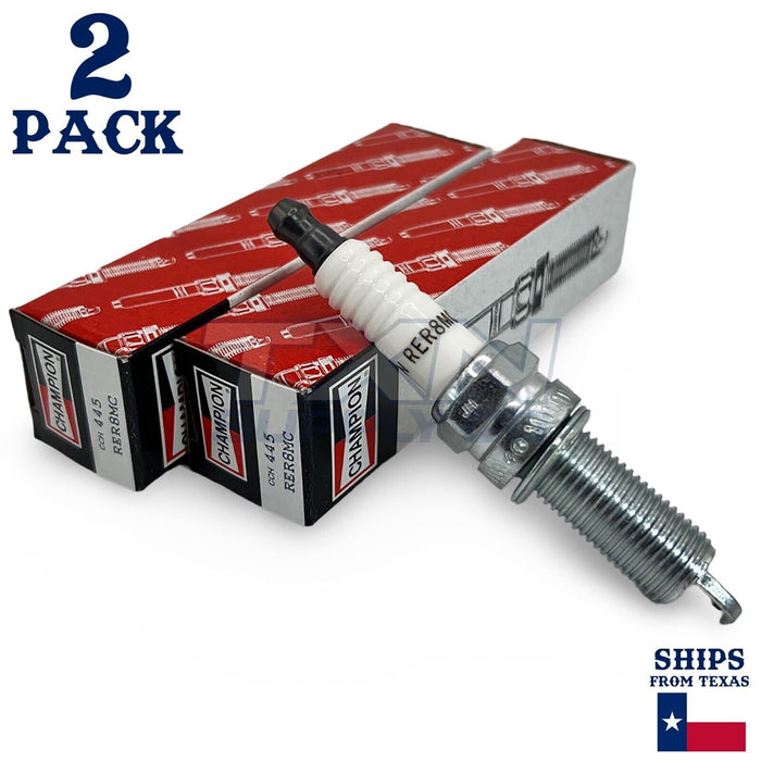 Champion 445 Copper Plus Spark Plugs RER8MC - 2 Pack