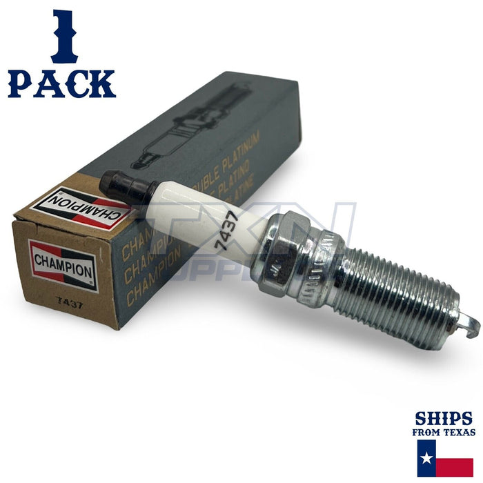 Champion 7437 Double Platinum Spark Plugs RE10PYPB5 - 1 Pack