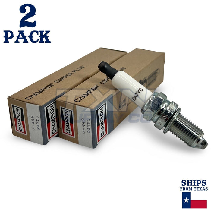 Champion 449 Copper Plus Spark Plug RA7YC - 2 Pack