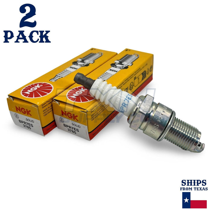 NGK 3785 Standard Spark Plug BPR7ES - 2 Pack