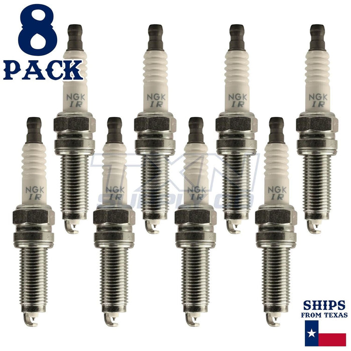 8 Pack NGK V-Power 7751 Spark Plugs ILZKR7B11 ps