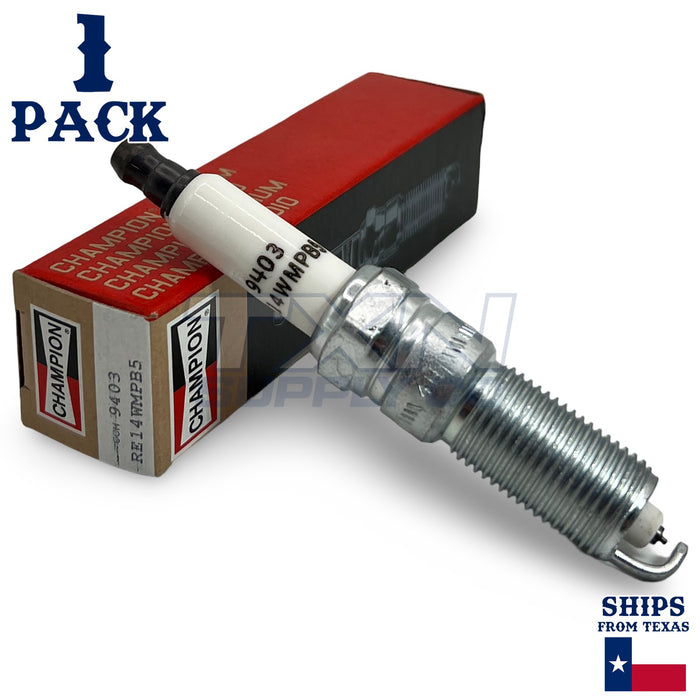 Champion 9403 Iridium Spark Plugs for RE14WMPB4 - 1 Pack