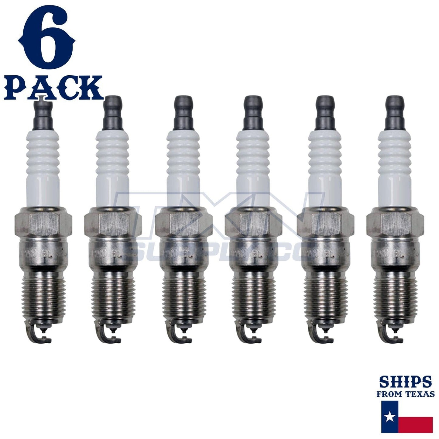 6 Pack Denso 4511 Platinum TT Spark Plugs PT16TT ps