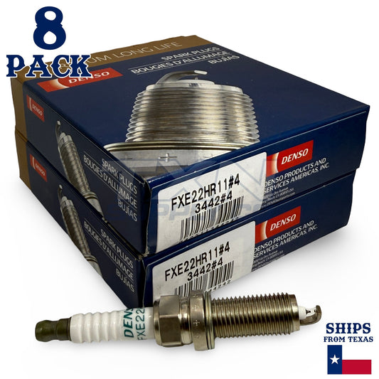 8 Pack Denso 3442 Iridium Long Life Spark Plugs FXE22HR11 ps