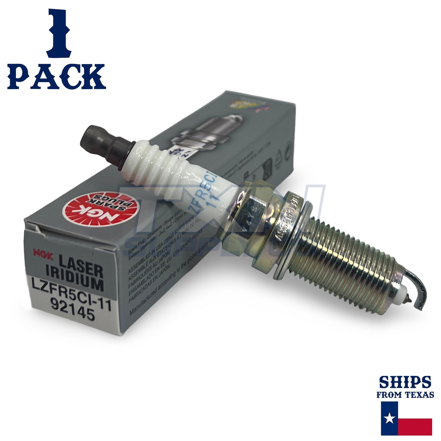 1 Pack NGK V-Power 92145 Spark Plugs LZFR5CI-11 ps