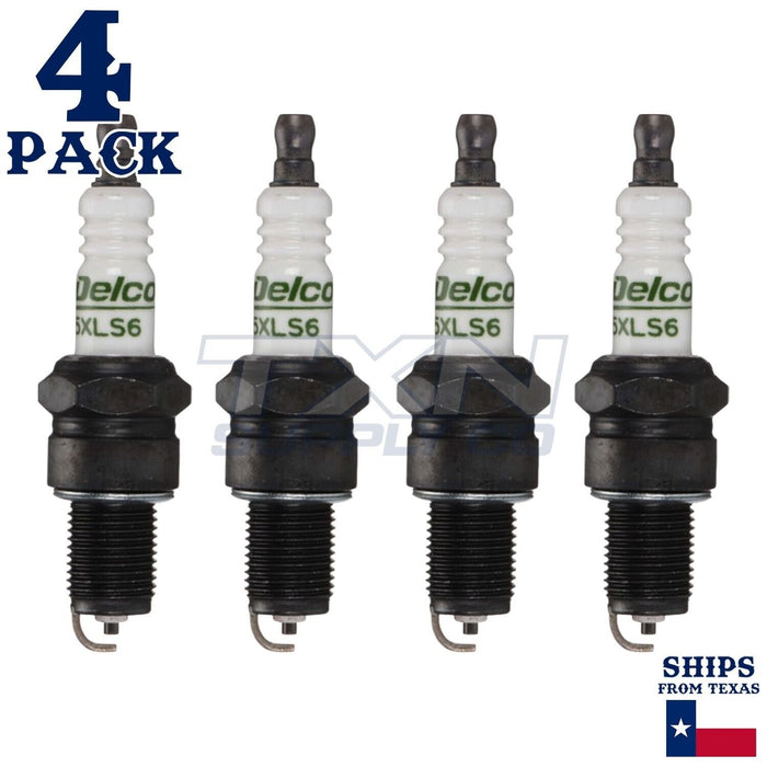 4 Pack Genuine GM ACDelco Spark Plugs R45XLS6 ps
