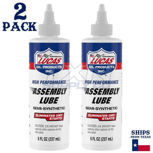 Lucas Oil 10153 High Performance Assembly Lube 8oz - 2 Pack
