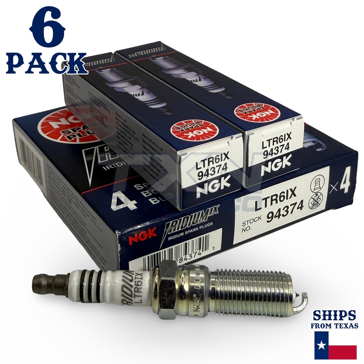 6 Pack NGK Iridium IX Spark Plugs 2015-2019 for Ford Explorer V6 3.5L ps