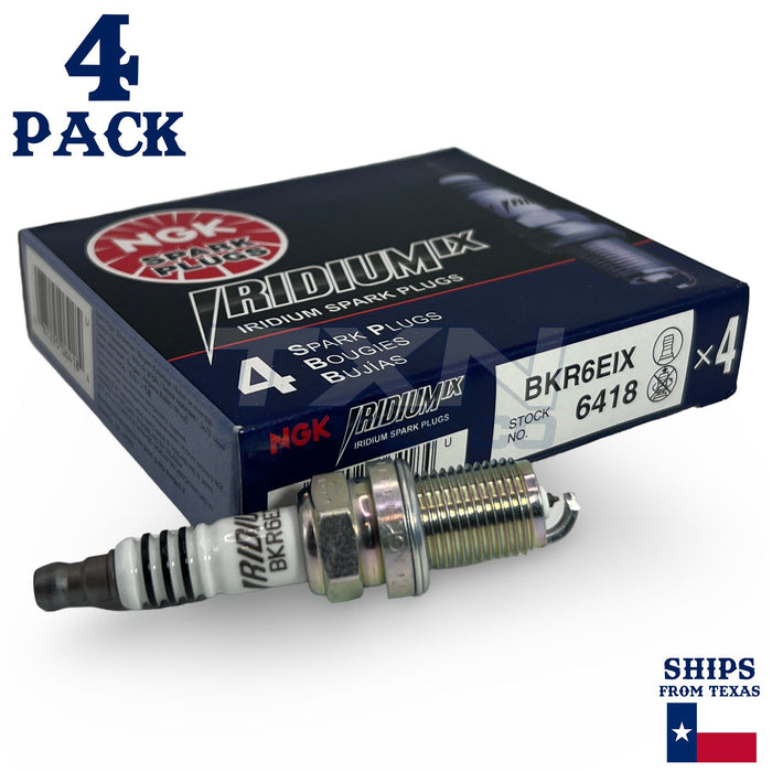 4 Pack NGK Iridium IX Spark Plugs 2003-2005 for Dodge SX 2.0 2.0L L4 ps