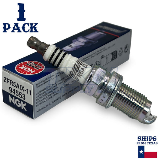 1 Pack NGK Iridium IX 94553 Spark Plugs ZFR5AIX-11 ps