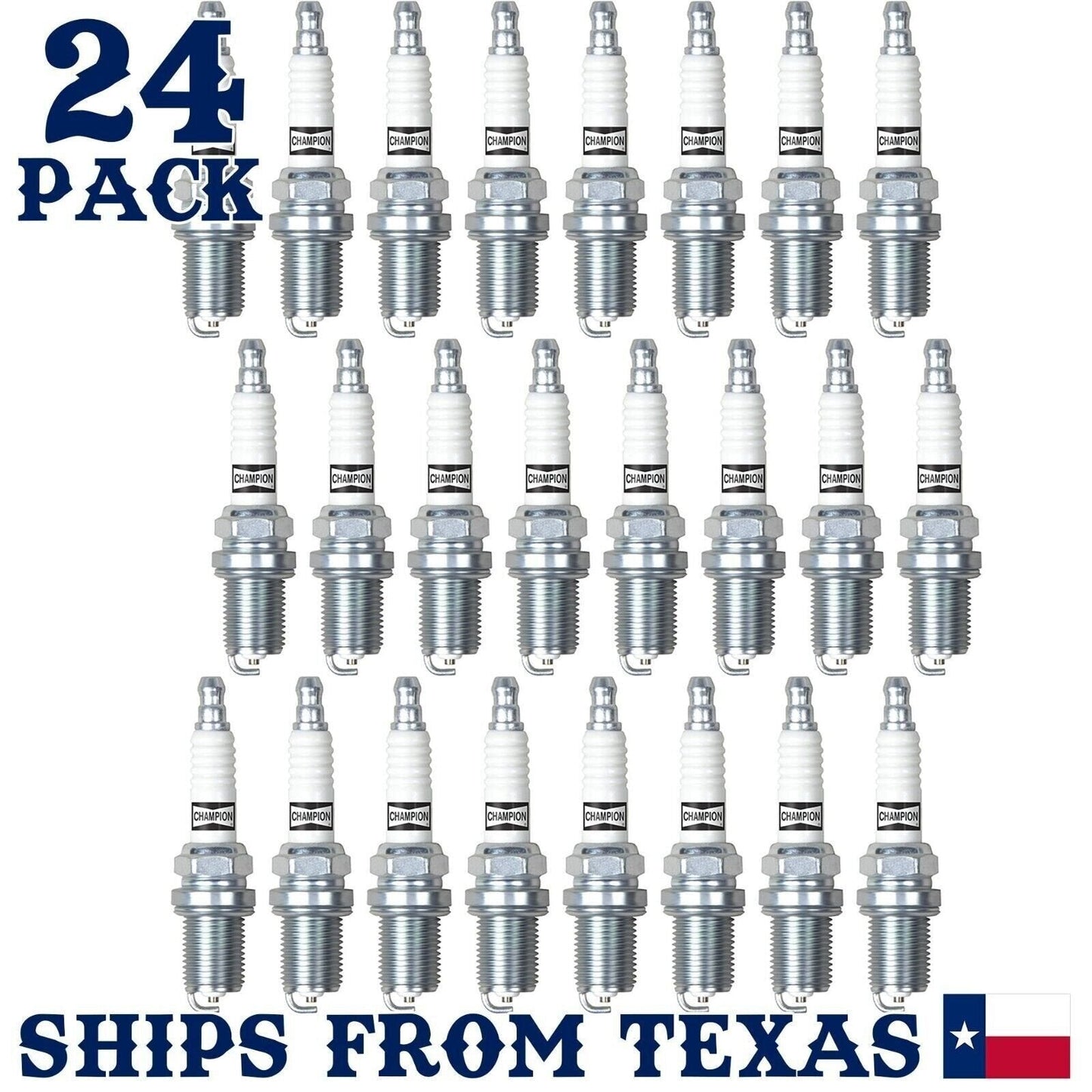 Champion 71 71S Copper Plus Spark Plug RC12YC Shop Pack - 24 Pack