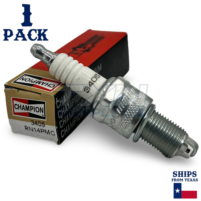 Champion 3405 Platinum Spark Plug RN14PMC - 1 Pack