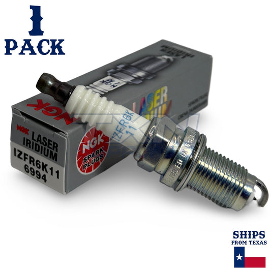 1 Pack NGK V-Power 6994 Spark Plugs IZFR6K11 ps