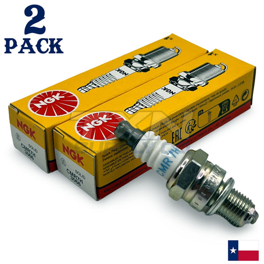 NGK 3066 Spark Plug CMR7H - 2 Pack - Outdoor Power Equipment