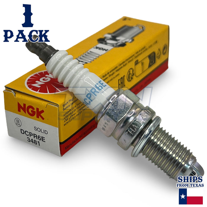 NGK 3481 Spark Plugs DCPR6E - 1 Pack